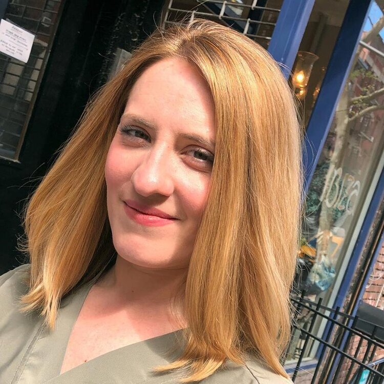 Single Process Color, Hair Painting and Cut