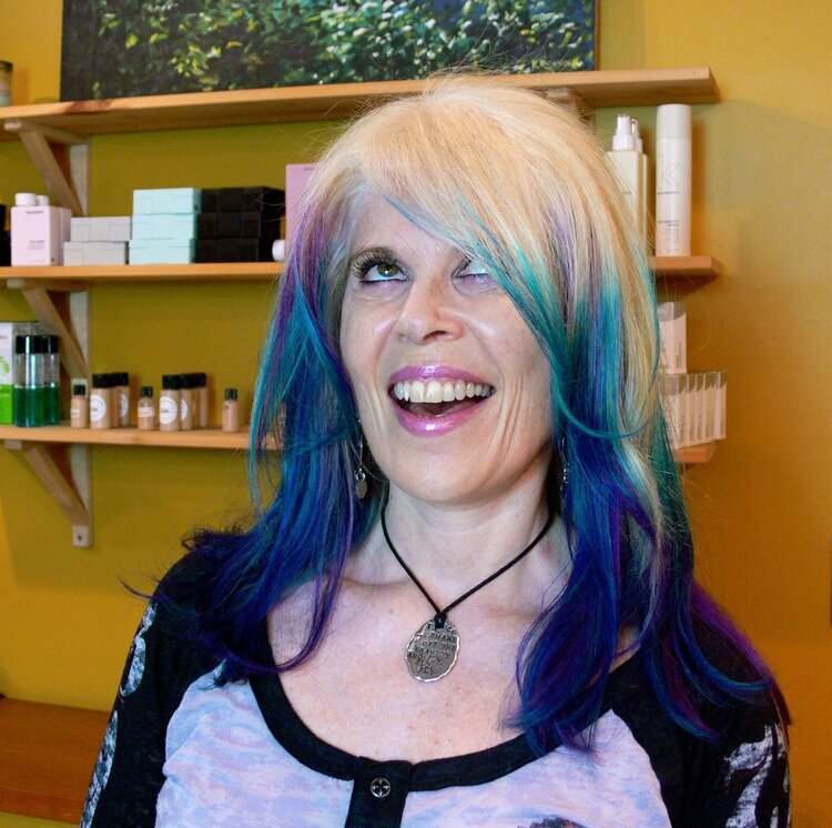 Hair Painting, Semi-permanent Color