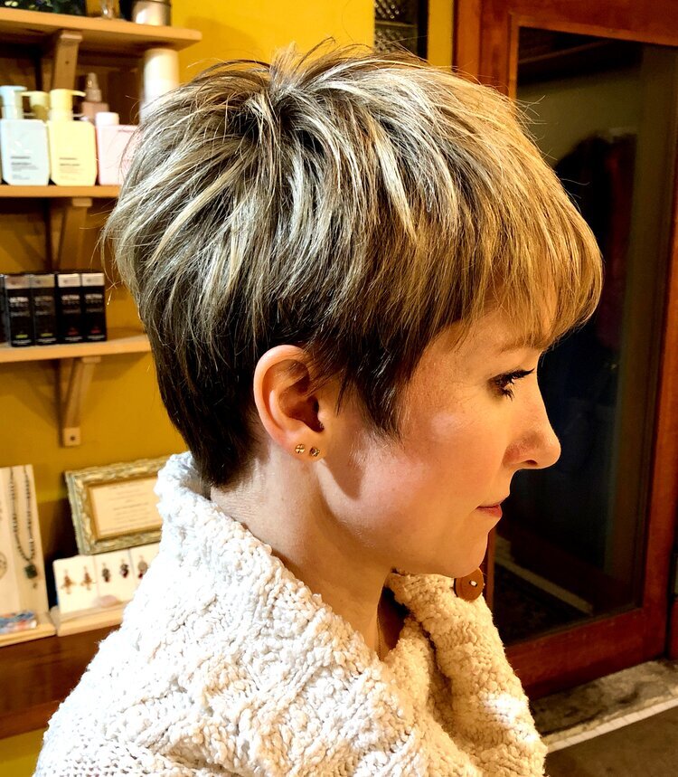 Platinum Highlights, Razor Cut