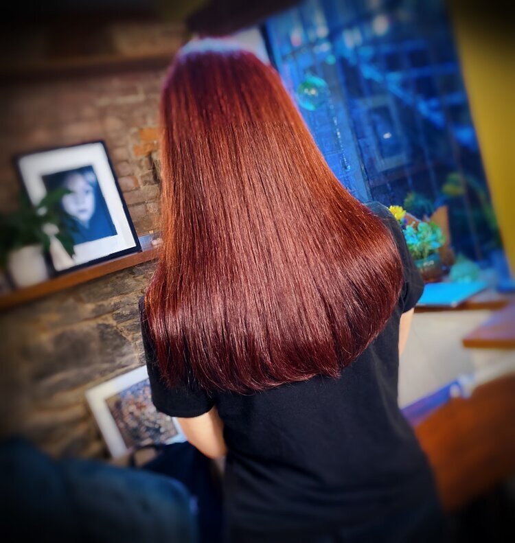 Single Process, Red-Burgundy Color