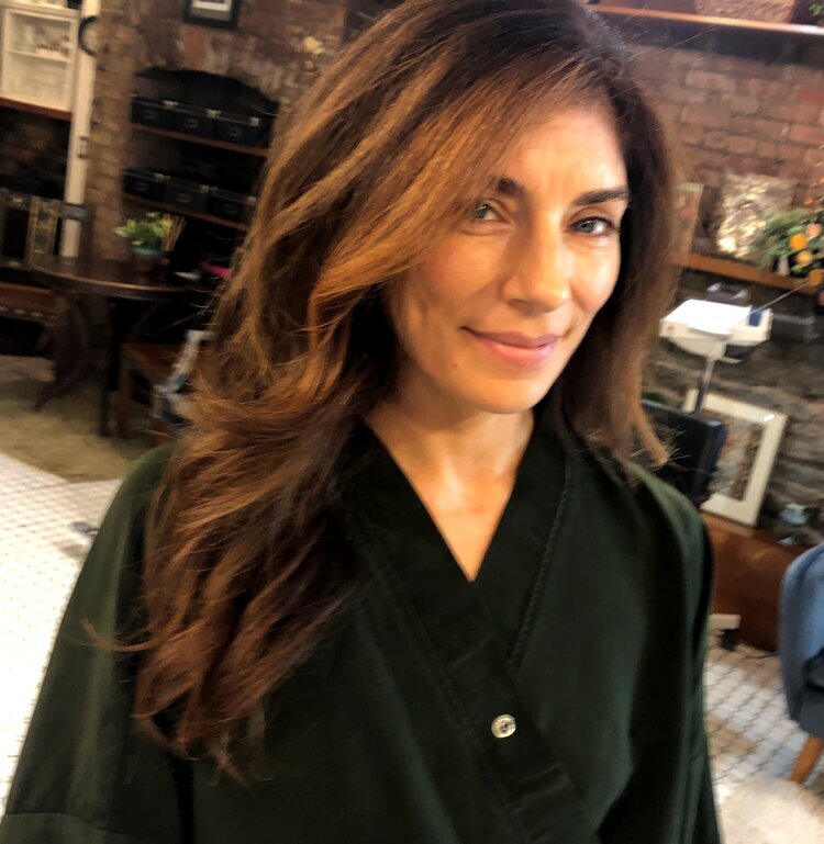 Single Process Color, Balayage, Cut
