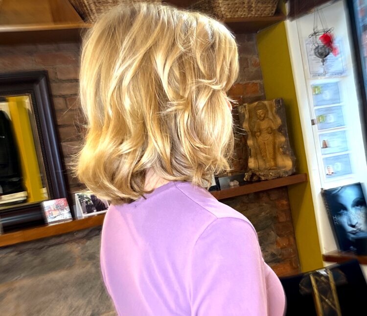 Single Process Color, Hair Painting, Cut